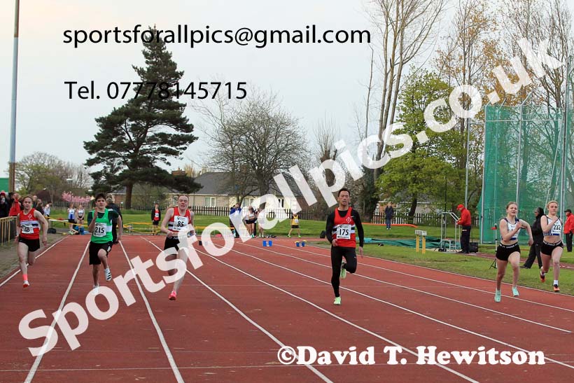 75 metres, 2023 NE Grand Prix 1, Monkton. Photo: David T. Hewitson/Sports for All Pics